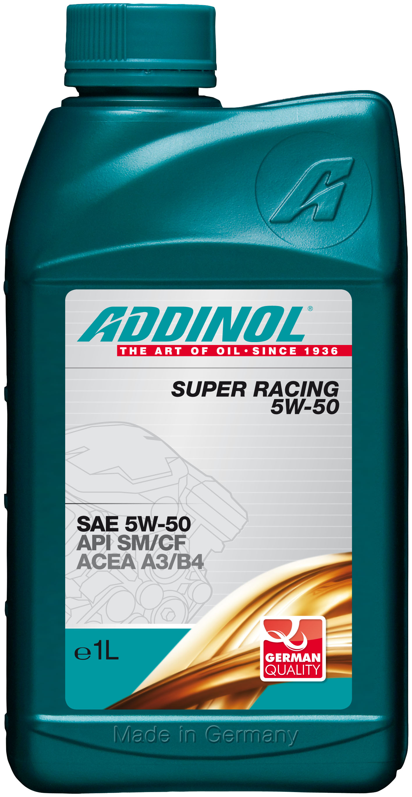 Купить запчасть ADDINOL - 4014766072122 Моторное масло Addinol Super Racing 5W-50 1л