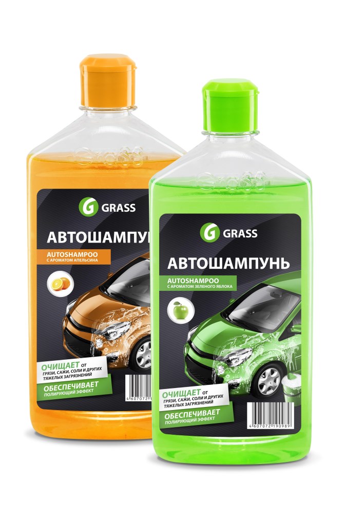 Купить Grass 1111051 Автошампунь Universal (апельсин)