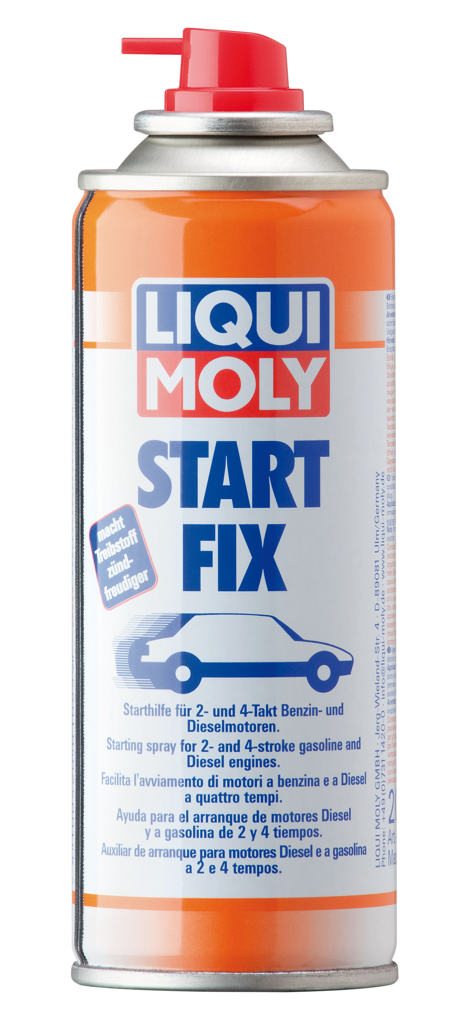 Купить Liqui moly 3902 Средство для запуска двигателя Start Fix
