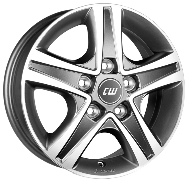 Купить Borbet WHS097766 CWD 16/6,5 ET65 Mistral anthrazit-poliert matt