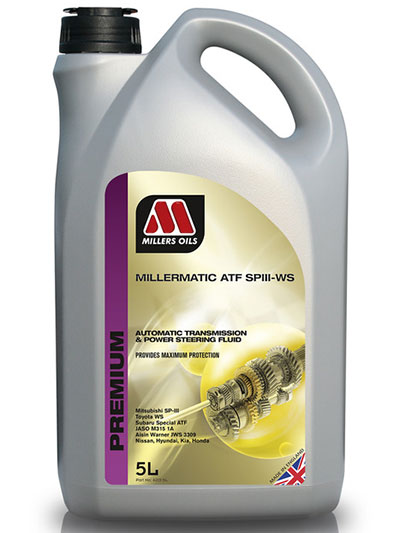 Купить Millers oils 6213GRR Жидкость для автоматических трансмиссий Millermatic ATF SP III-WS, 5л